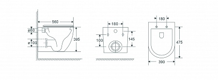 Подвесной унитаз безободковый Terminus Енисей Monolit 560х390 белый Георгиевск - фото 8 Подвесной унитаз безободковый Terminus Енисей Monolit 560х390 белый Георгиевск - фото 8