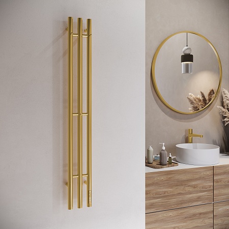 Стойка электро TRES круг1200 TERMINUS Брашированное золото Георгиевск - фото 3 Стойка электро TRES круг1200 TERMINUS Брашированное золото Георгиевск - фото 3