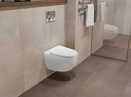 Подвесной унитаз безободковый Terminus Енисей Monolit 560х390 белый Георгиевск - фото 1 Подвесной унитаз безободковый Terminus Енисей Monolit 560х390 белый Георгиевск - фото 1