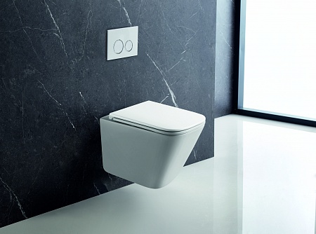 Подвесной унитаз безободковый Terminus Ватикан Monolit 490х340 белый Георгиевск - фото 1 Подвесной унитаз безободковый Terminus Ватикан Monolit 490х340 белый Георгиевск - фото 1